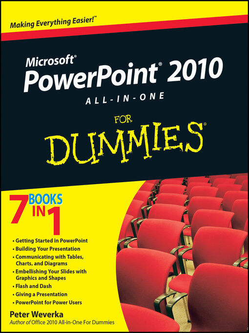 Title details for PowerPoint 2010 All-in-One For Dummies by Peter Weverka - Available